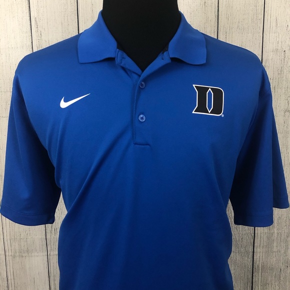 Nike Other - Nike XL Blue Duke Blue Devils Dri-Fit Polo